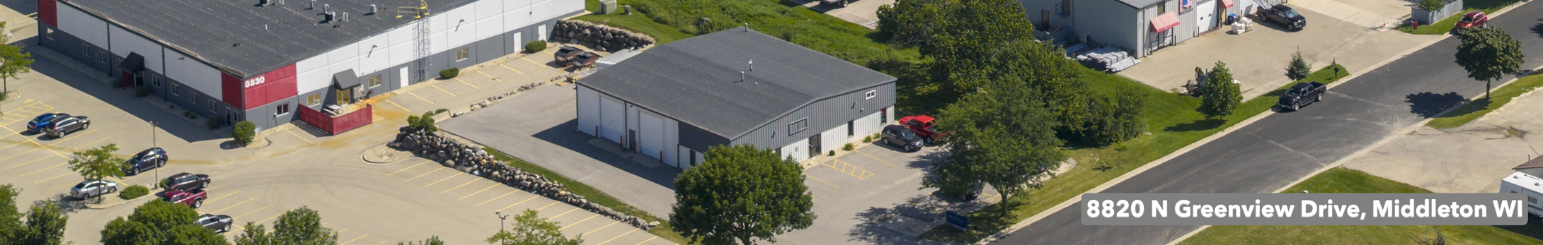 Property Mgmt & Leasing Banner - 8820 N Greenview Drive, Middleton WI
